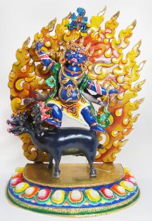 忿怒蓮師金剛鎧甲 34公分 (蓮師金剛盔甲)